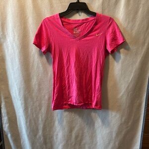 Nike Women's Bright Pink Short Sleeve Tee